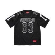 Supreme Bones Football Jersey Black - 25FW