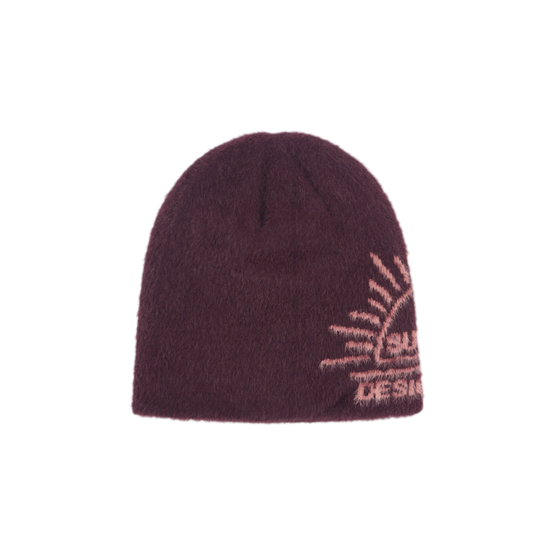 SNCT25FAC005BU Sunnect Sunrise Shaggy Beanie Burgundy