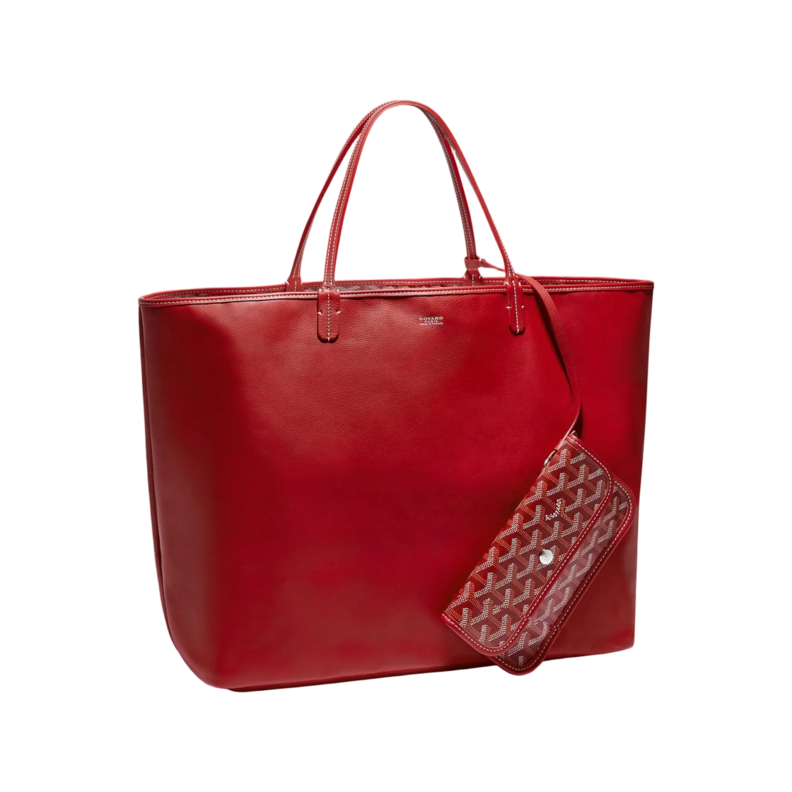 - Goyard Anjou GM Bag Red