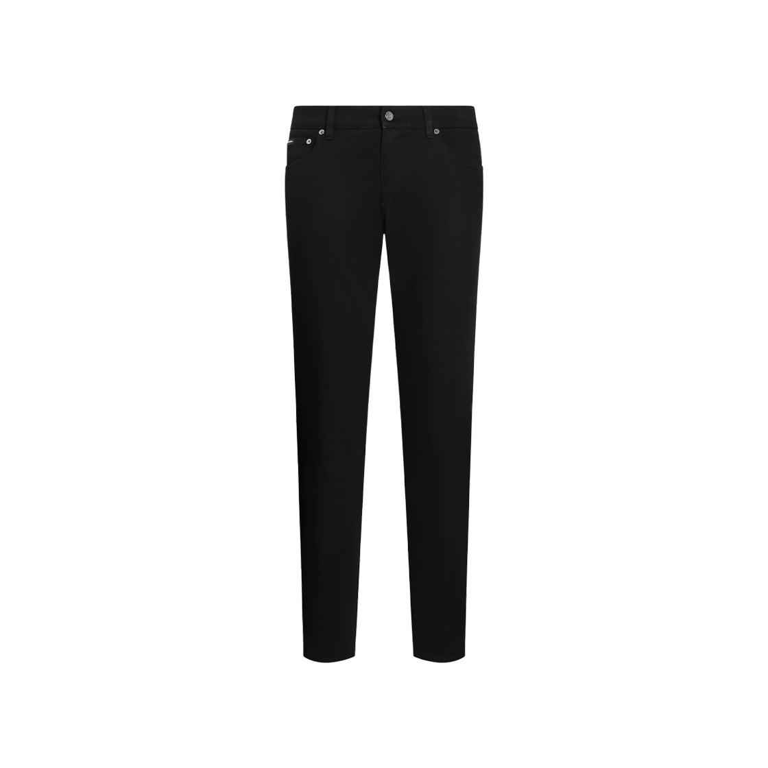 GY07CDG8GW6S9001 Dolce & Gabbana Washed Slim-Fit Stretch Jeans Black