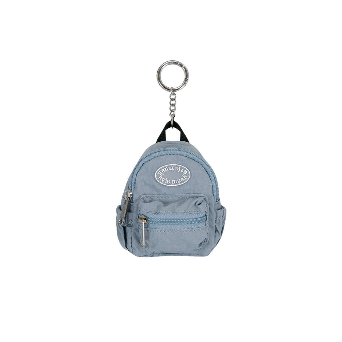 - Aviemuah Tutto Backpack Keyring Ash Blue