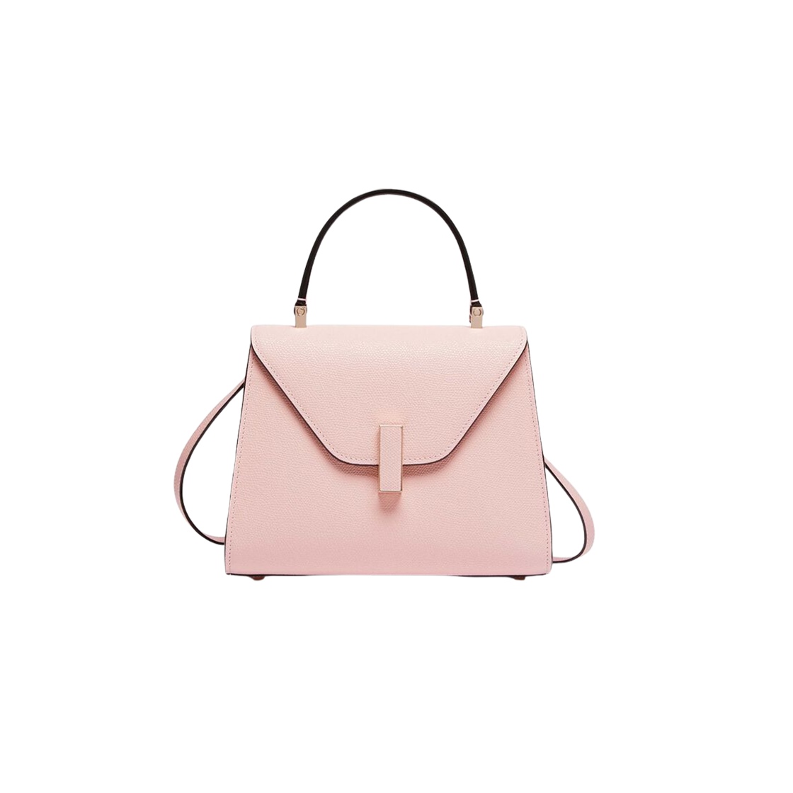 WBES0036028LOC99PN Valextra Iside Top Handle Mini Bag Peony Pink