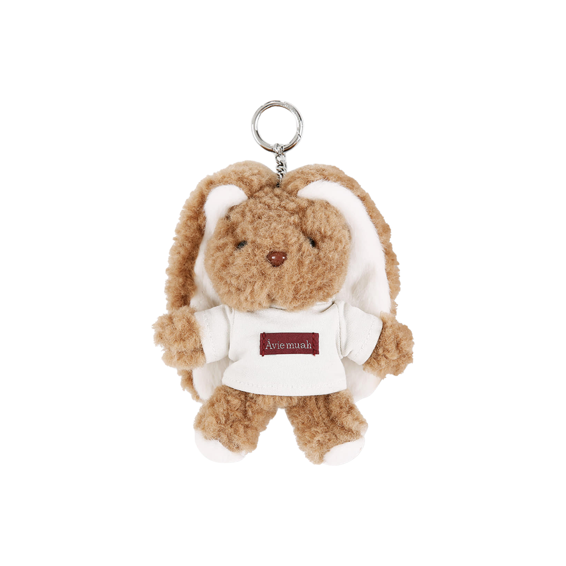 - Aviemuah Bear Rabbit Keyring Brown