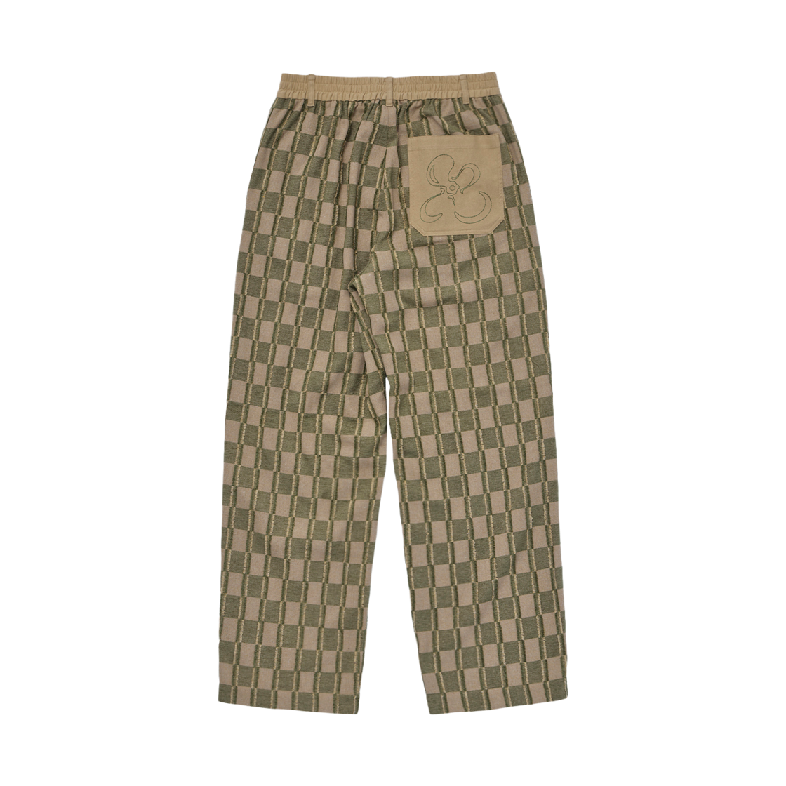 꼬떼 체커드 팬츠 그린(COTTE Checkered Pants Green) - 2