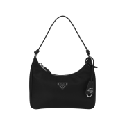 Prada Re-Edition 2005 Re-Nylon and Saffiano Mini Bag Black