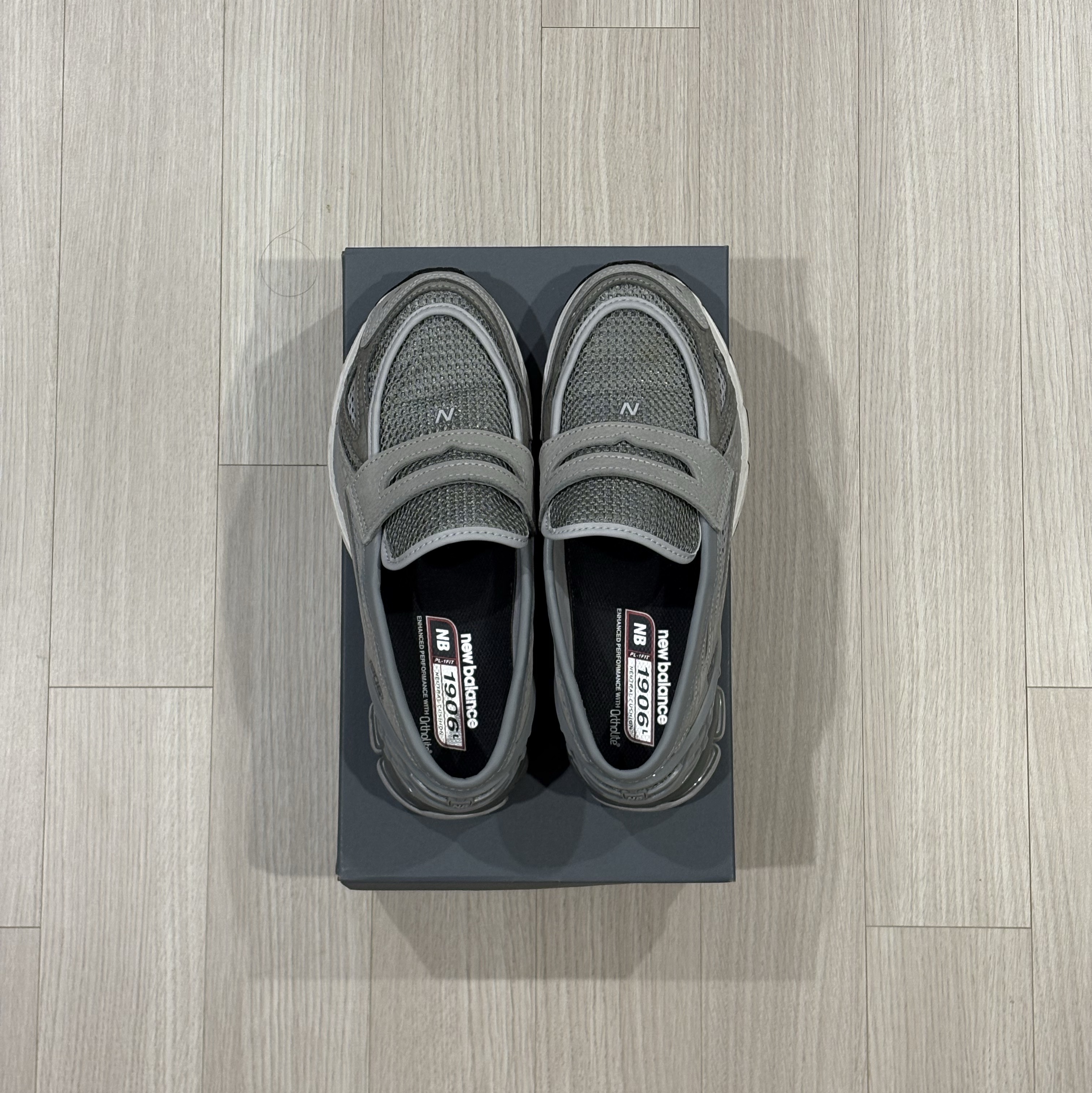 New Balance 1906L Raincloud Slate Grey - D Standard 착용 스타일 - 1