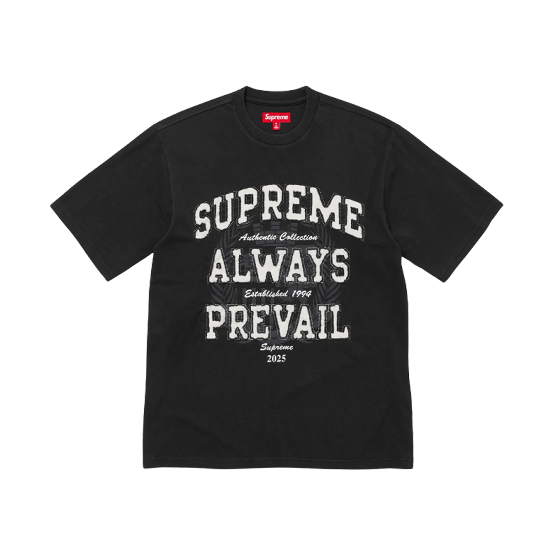 슈프림 올웨이즈 프리베일 숏슬리브 탑 블랙 - 25FW
