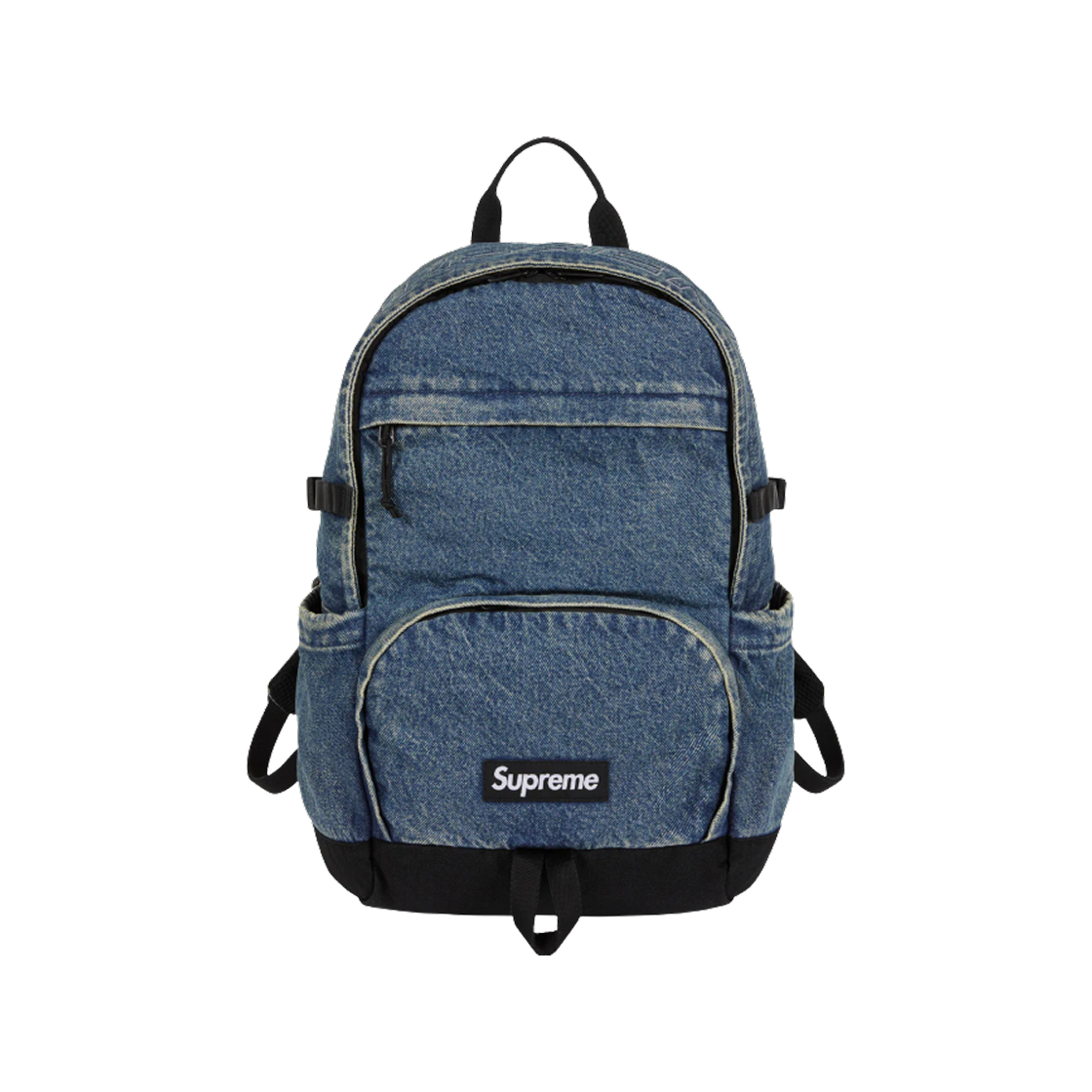- Supreme Denim Backpack Washed Indigo - 25FW