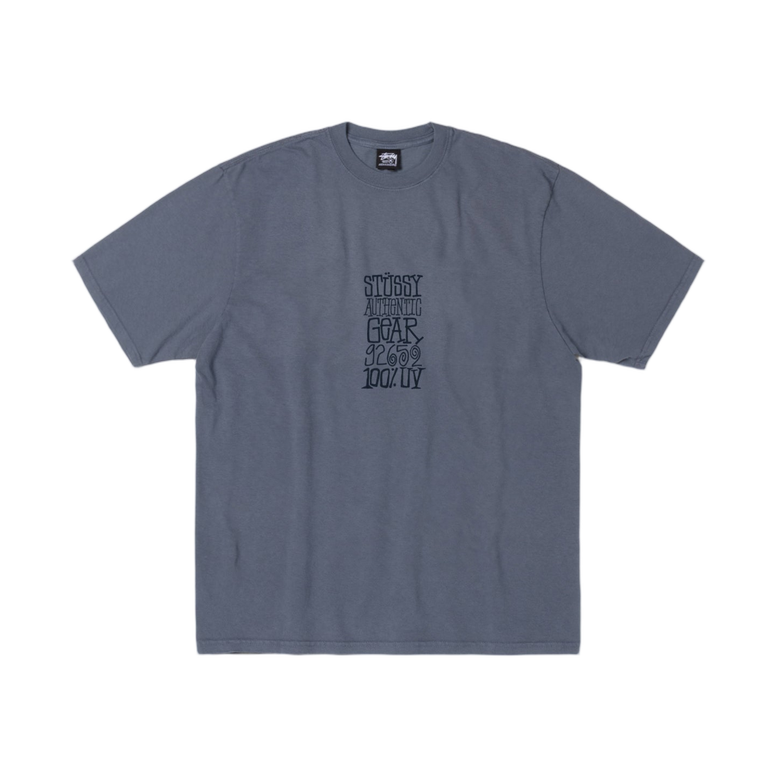 1905124 Stussy Authentic Gear Pigment Dyed T-Shirt Navy