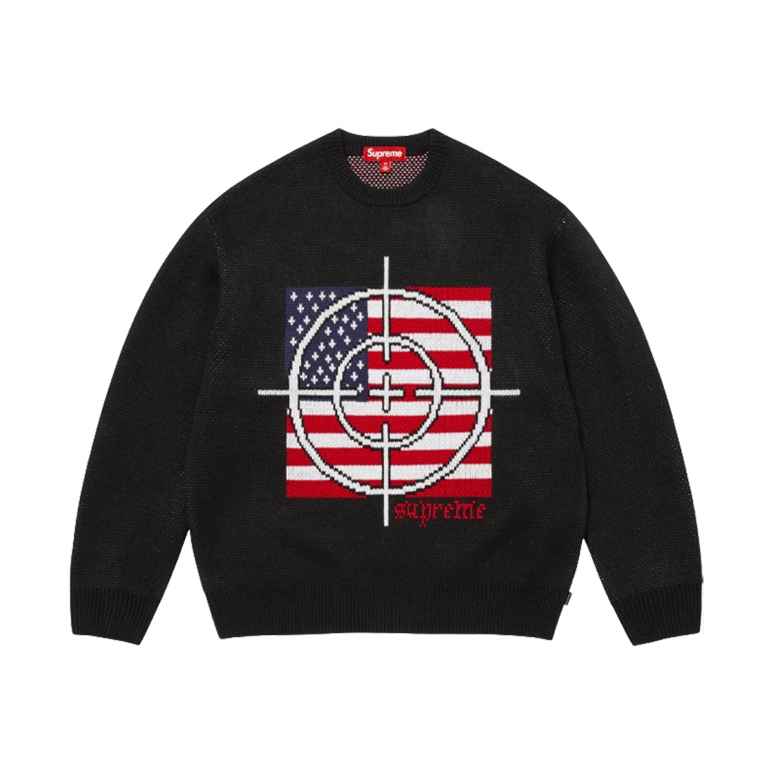 슈프림 타겟 스웨터 블랙 - 25FW(Supreme Target Sweater Black - 25FW)