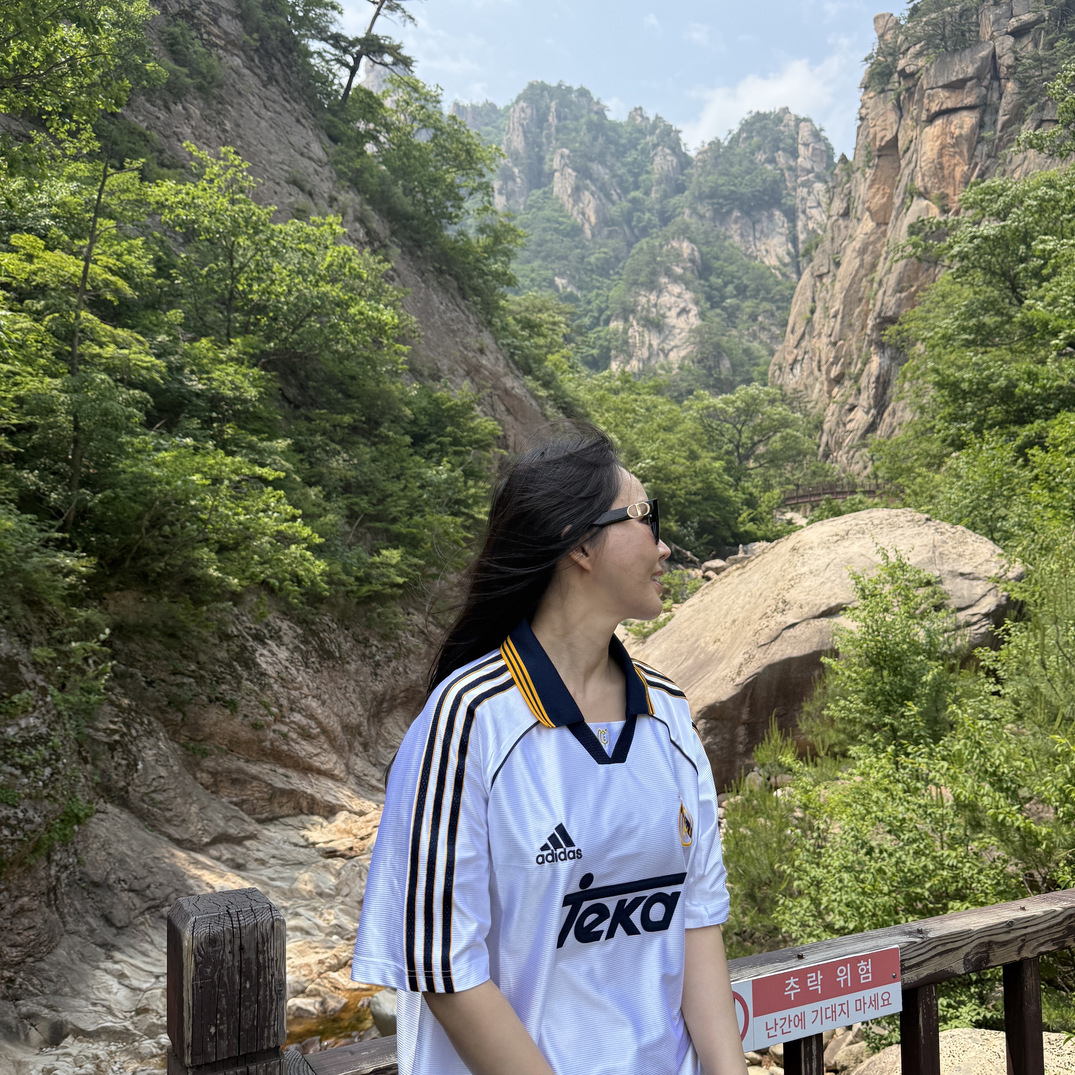 Adidas Real Madrid 99/00 Home Jersey White - KR Sizing (Non Marking Ver.) 착용 스타일