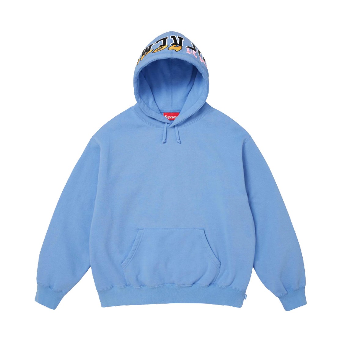 슈프림 멀티 로고 후드 스웨트셔츠 라이트 블루 - 25FW(Supreme Multi Logos Hooded Sweatshirt Light Blue - 25FW) - 2