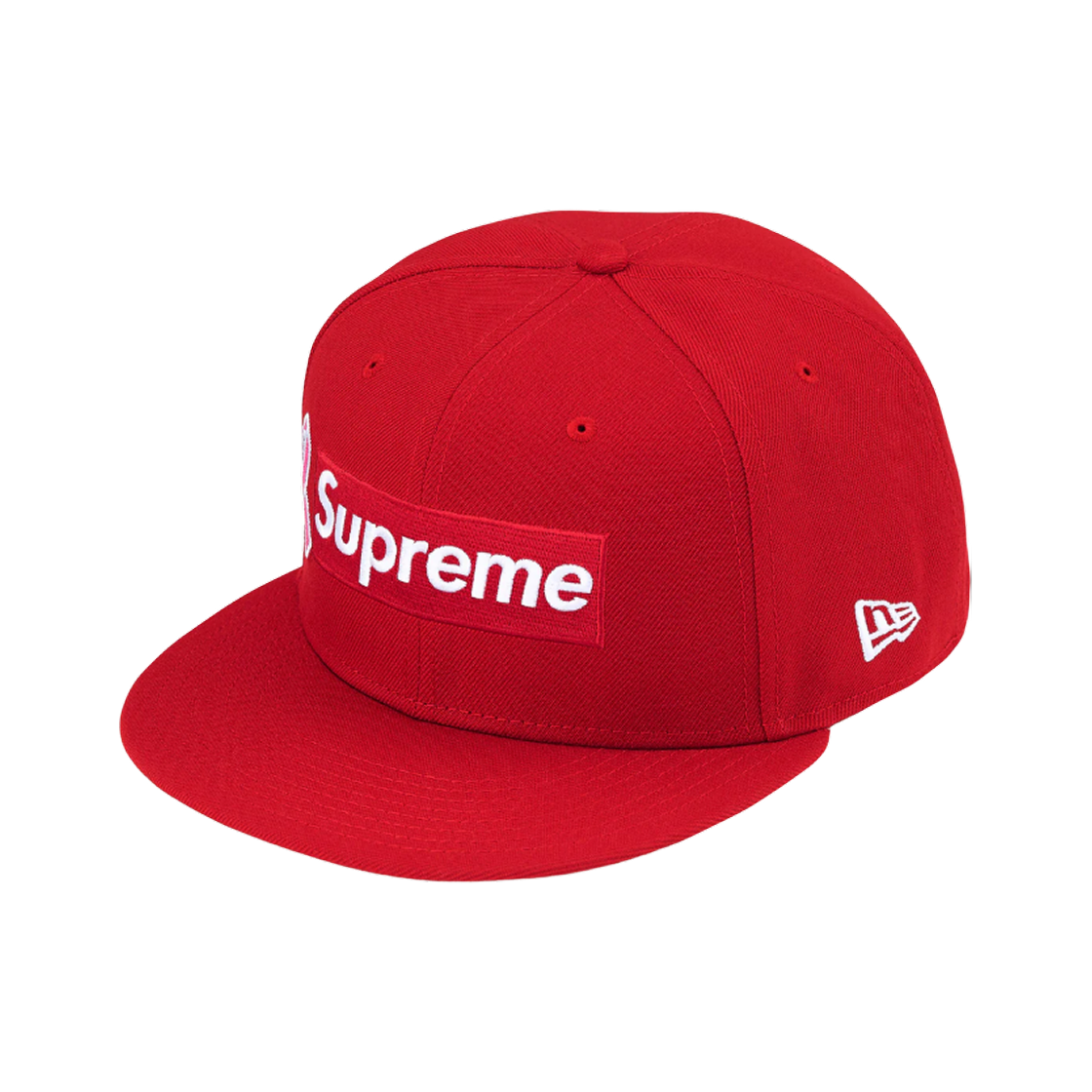 슈프림 브레스트 캔서 어웨어니스 박스로고 뉴에라 레드 - 25FW(Supreme Breast Cancer Awareness Box Logo New Era Red - 25FW) - 2