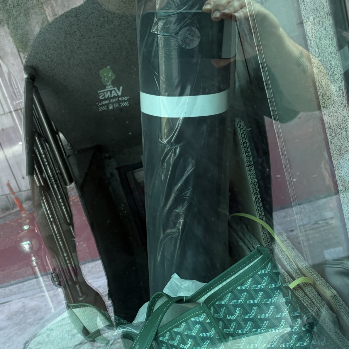 Vans x Dooly Seoul City Dooly Short Sleeve T-Shirt Black - Seoul Exclusive 착용 스타일