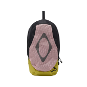 Mischief Rhombus Mesh Backpack Pink Black