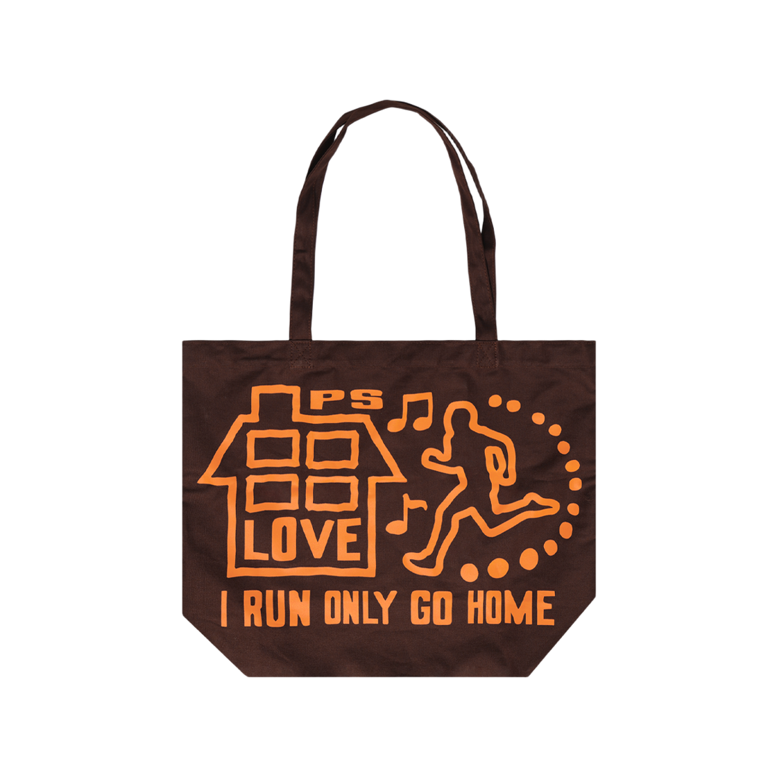 퍼츠 워크 아웃 토트백 브라운(POTS Work Out Tote Bag Brown)