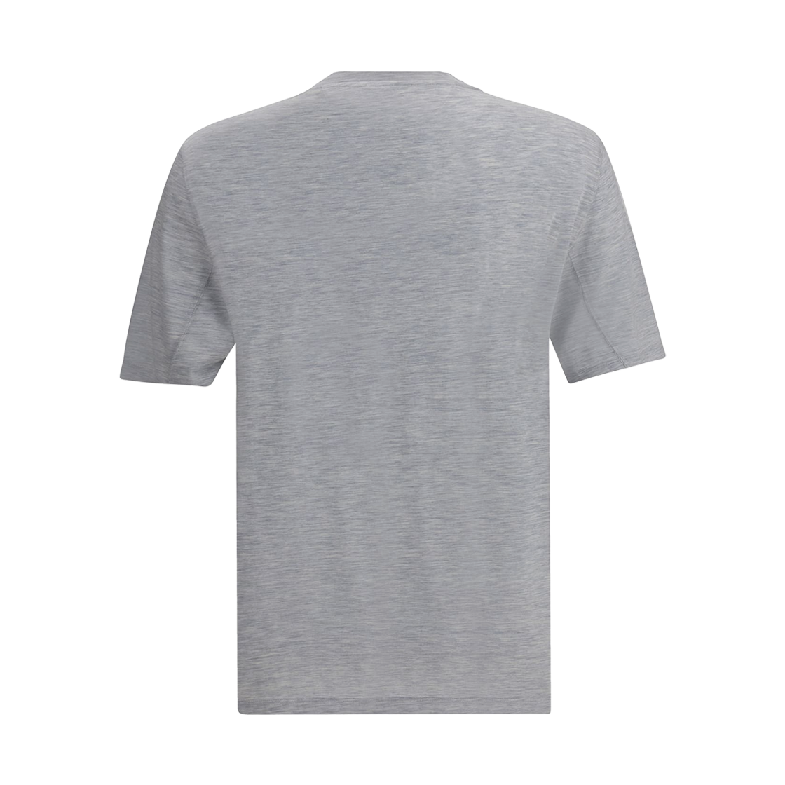 브루넬로 쿠치넬리 실크 티셔츠 그레이(Brunello Cucinelli Silk T-Shirt Grey) - 2