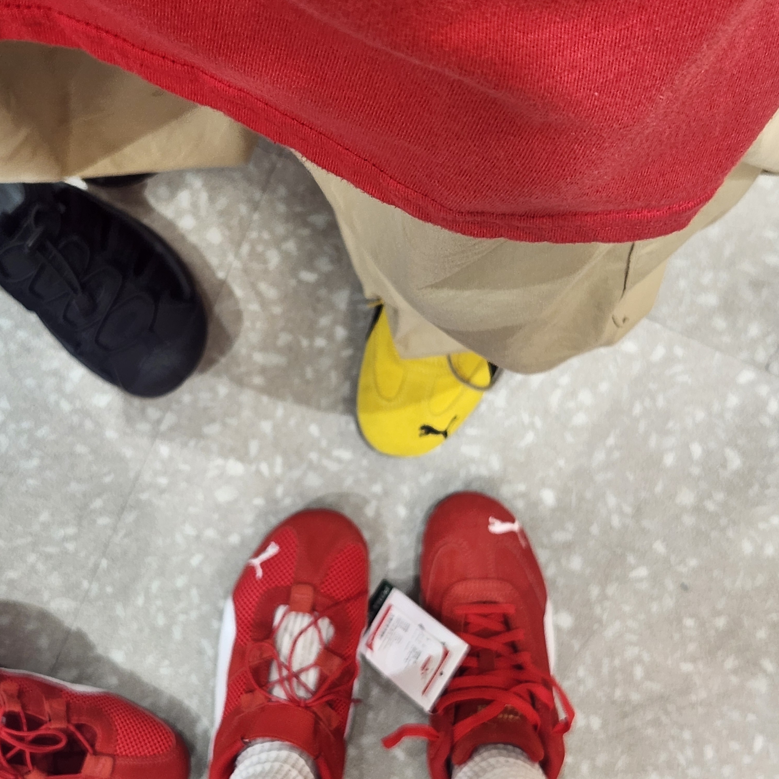 Puma Speedcat OG Red White 착용 스타일 - 2
