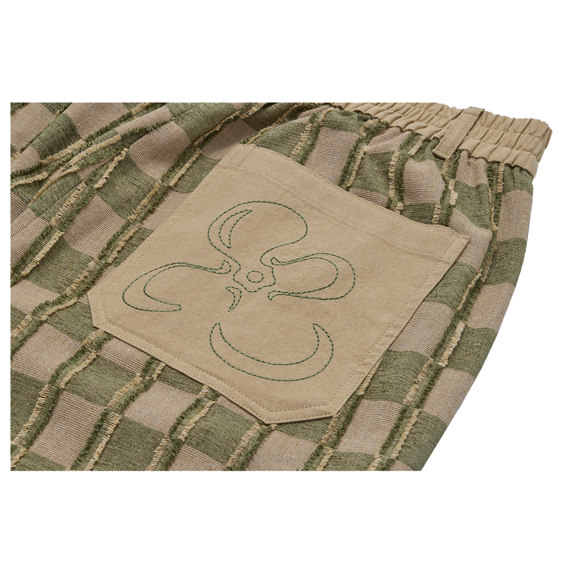 꼬떼 체커드 팬츠 그린(COTTE Checkered Pants Green) - 4