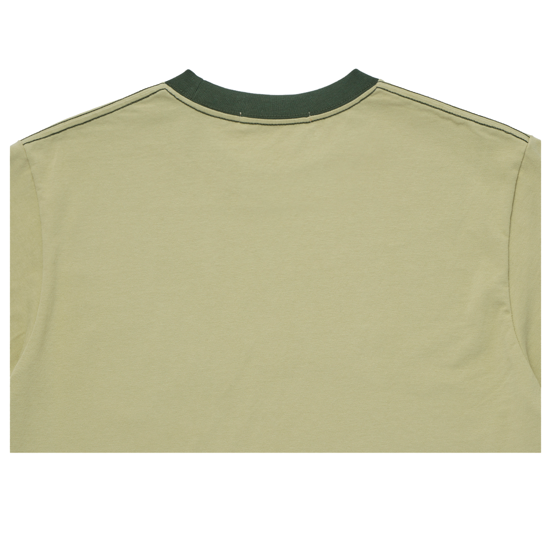 꼬떼 체크아플리케 티셔츠 라이트그린(COTTE Cotte Check Applique T-Shirt Light Green) - 4