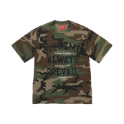 Supreme Always Prevail S/S Top Woodland Camo - 25FW