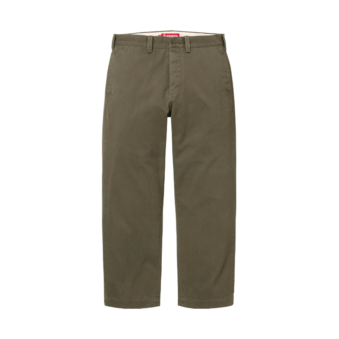 슈프림 치노 팬츠 블랙 스타 - 22SS | Supreme | KREAM