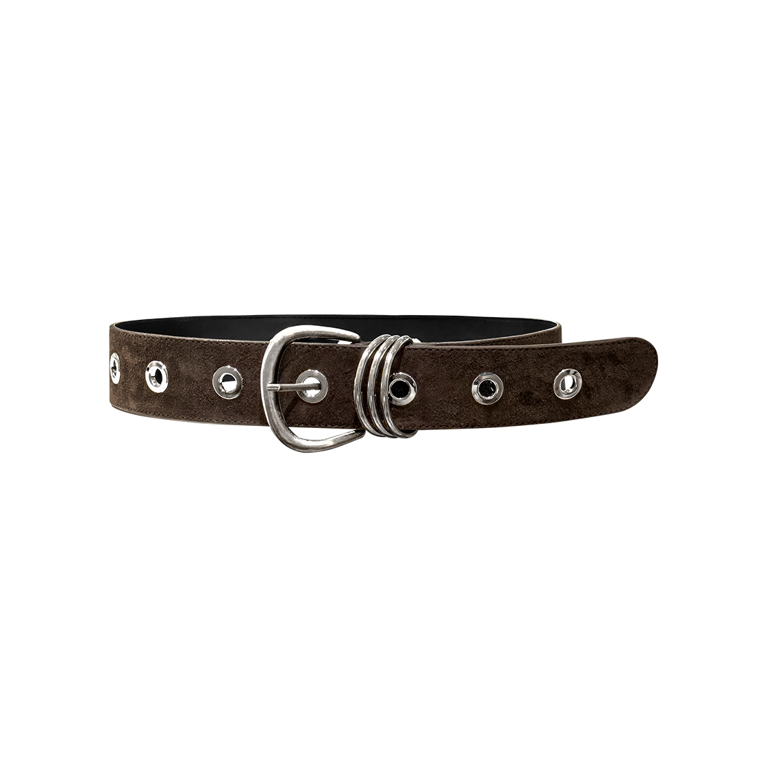 MF2579BT001MBRFR Margarin Fingers Wide Eyelet Belt Brown