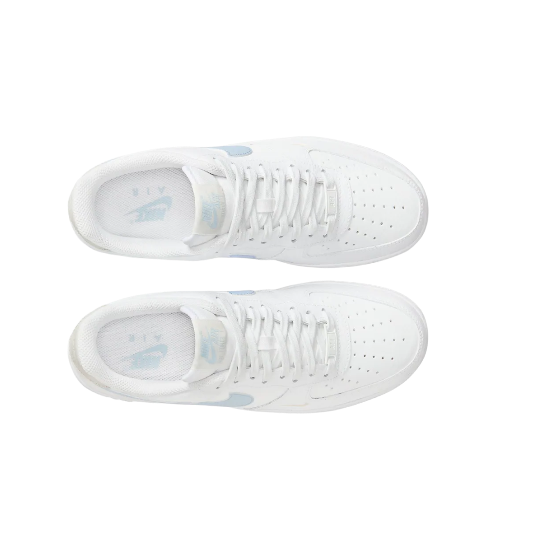 (W) 나이키 에어 포스 1 '07 라이트 본 라이트 아모리 블루((W) Nike Air Force 1 '07 Light Bone Light Armoury Blue) - 2
