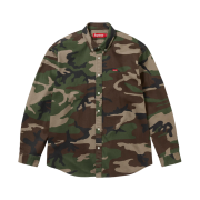 Supreme Small Box Denim Shirt Woodland Camo - 25FW