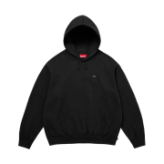 Supreme Small Box Hooded Sweatshirt Black - 25FW