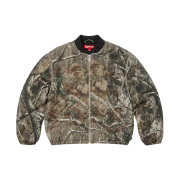 Supreme Zip Off Sleeve Quilted Bomber Jacket Realtree AP Camo - 25FW
