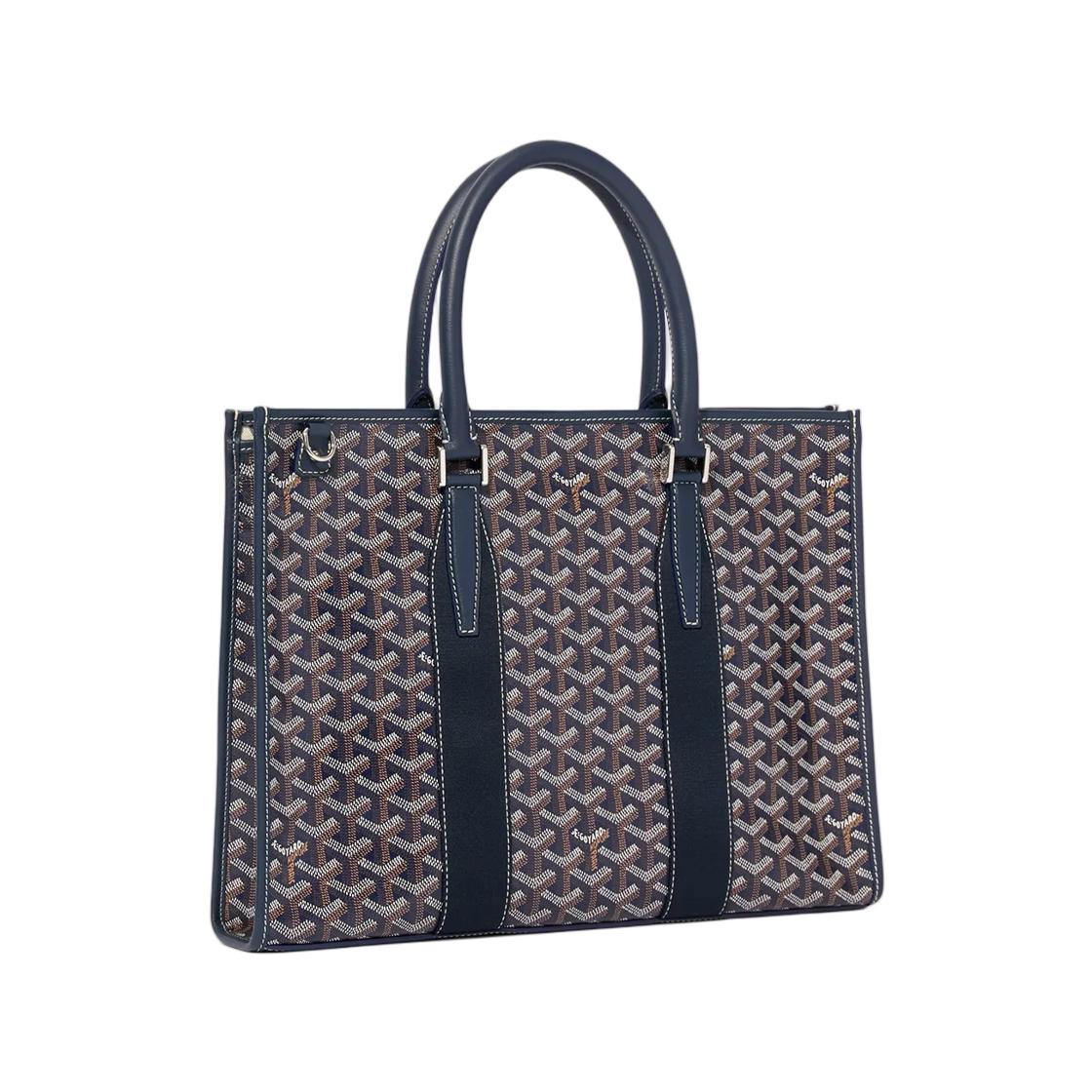 - Goyard Morvan Document Case Navy Blue