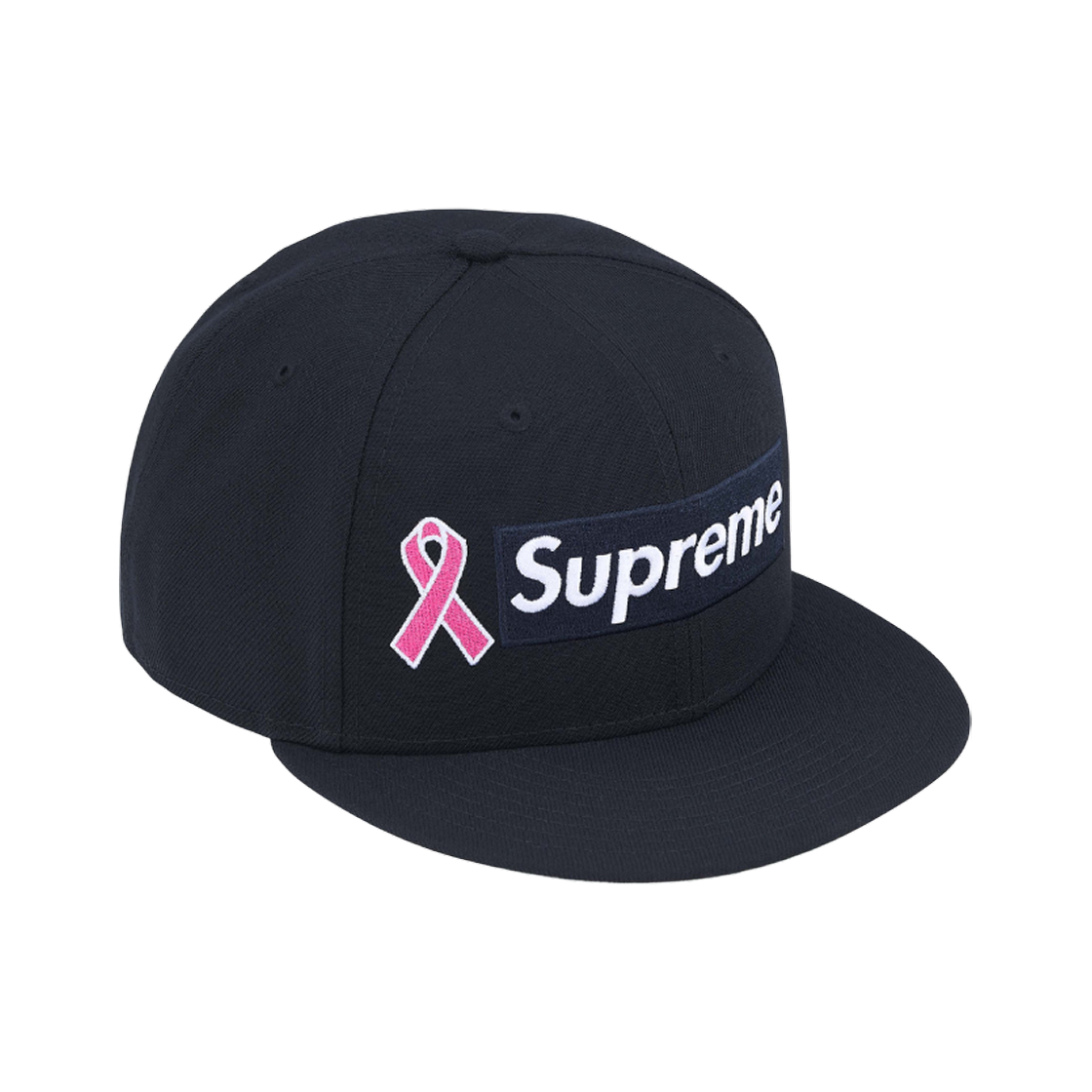 슈프림 브레스트 캔서 어웨어니스 박스로고 뉴에라 네이비 - 25FW(Supreme Breast Cancer Awareness Box Logo New Era Navy - 25FW) - 1