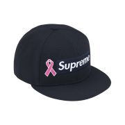 Supreme Breast Cancer Awareness Box Logo New Era Navy - 25FW