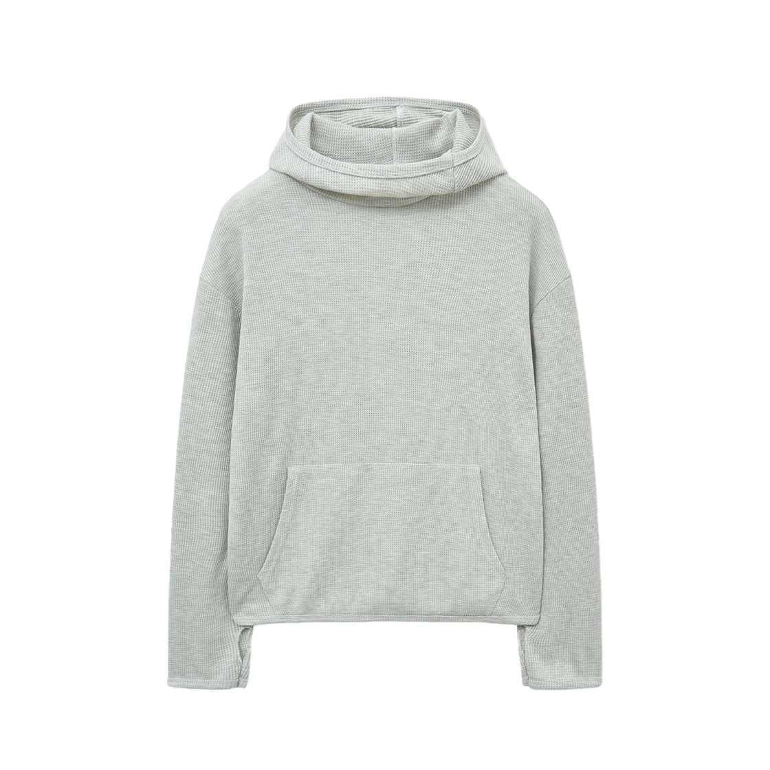 노운 와플 후디드 티셔츠 오트밀