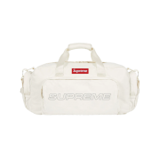 Supreme Denim Duffle Bag White - 25FW