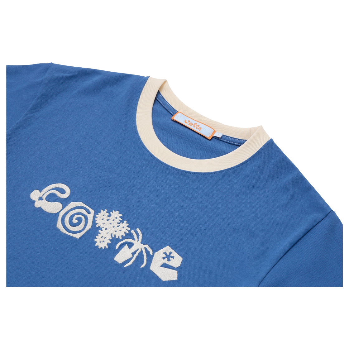 꼬떼 두들가든 티셔츠 딥블루(COTTE Doodle Garden T-Shirt Deep Blue) - 3