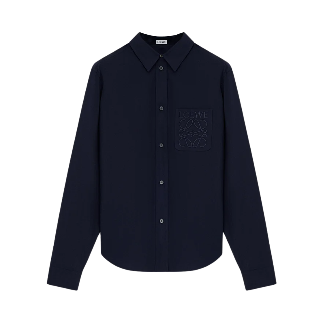 로에베 코튼 셔츠 다크 네이비(Loewe Shirt in Cotton Dark Navy)