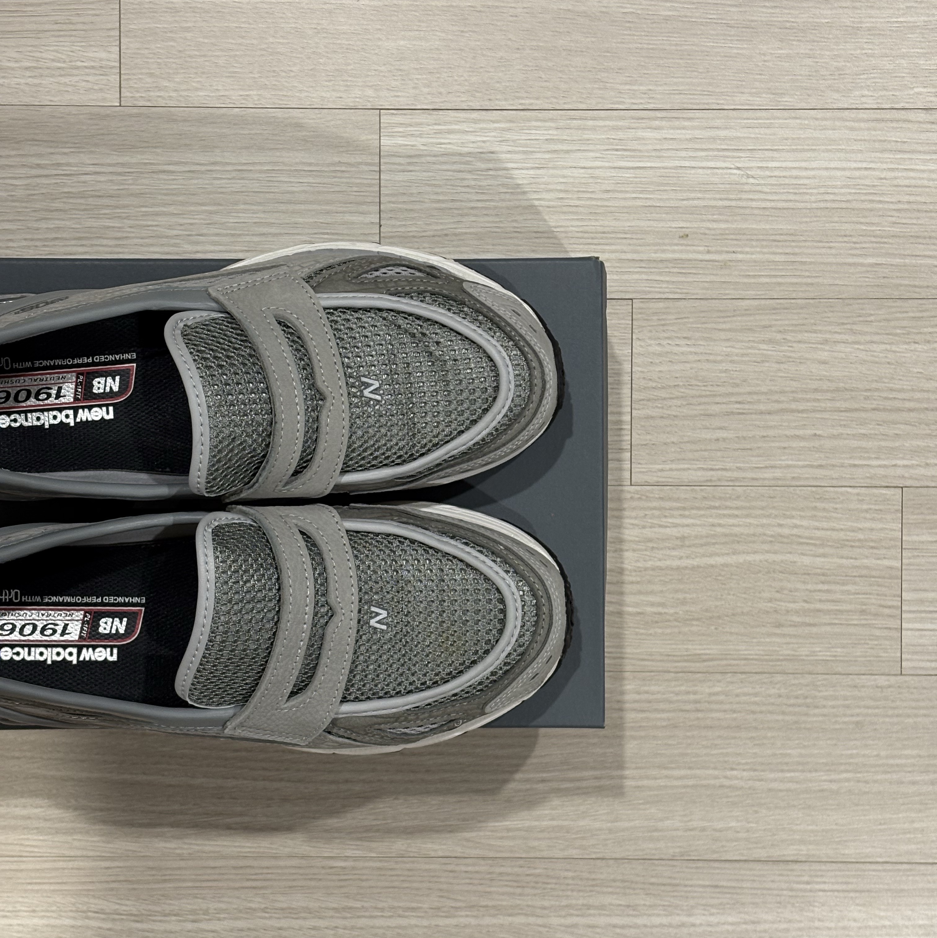 New Balance 1906L Raincloud Slate Grey - D Standard 착용 스타일 - 3
