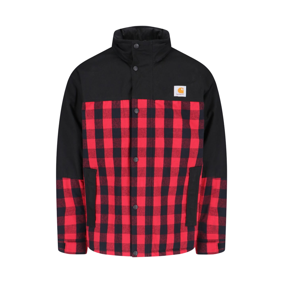 WN-J906-100 Junya Watanabe x Carhartt WIP Technical Check Jacket Black