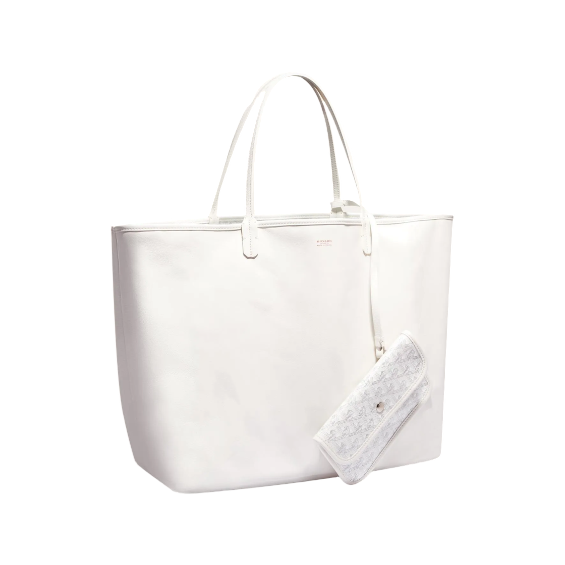 - Goyard Anjou GM Bag White
