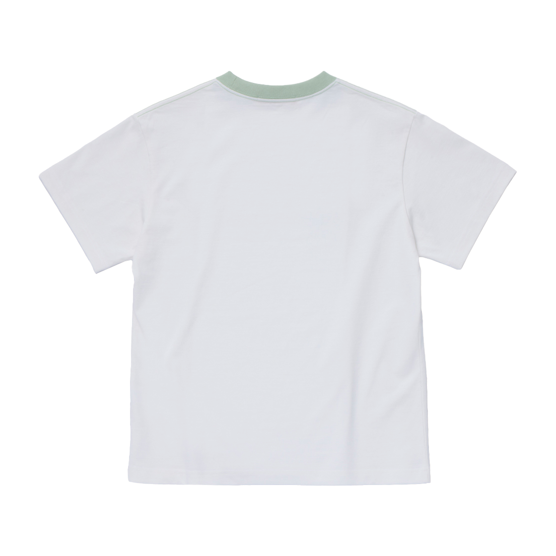 꼬떼 체크아플리케 티셔츠 화이트(COTTE Cotte Check Applique T-Shirt White) - 2