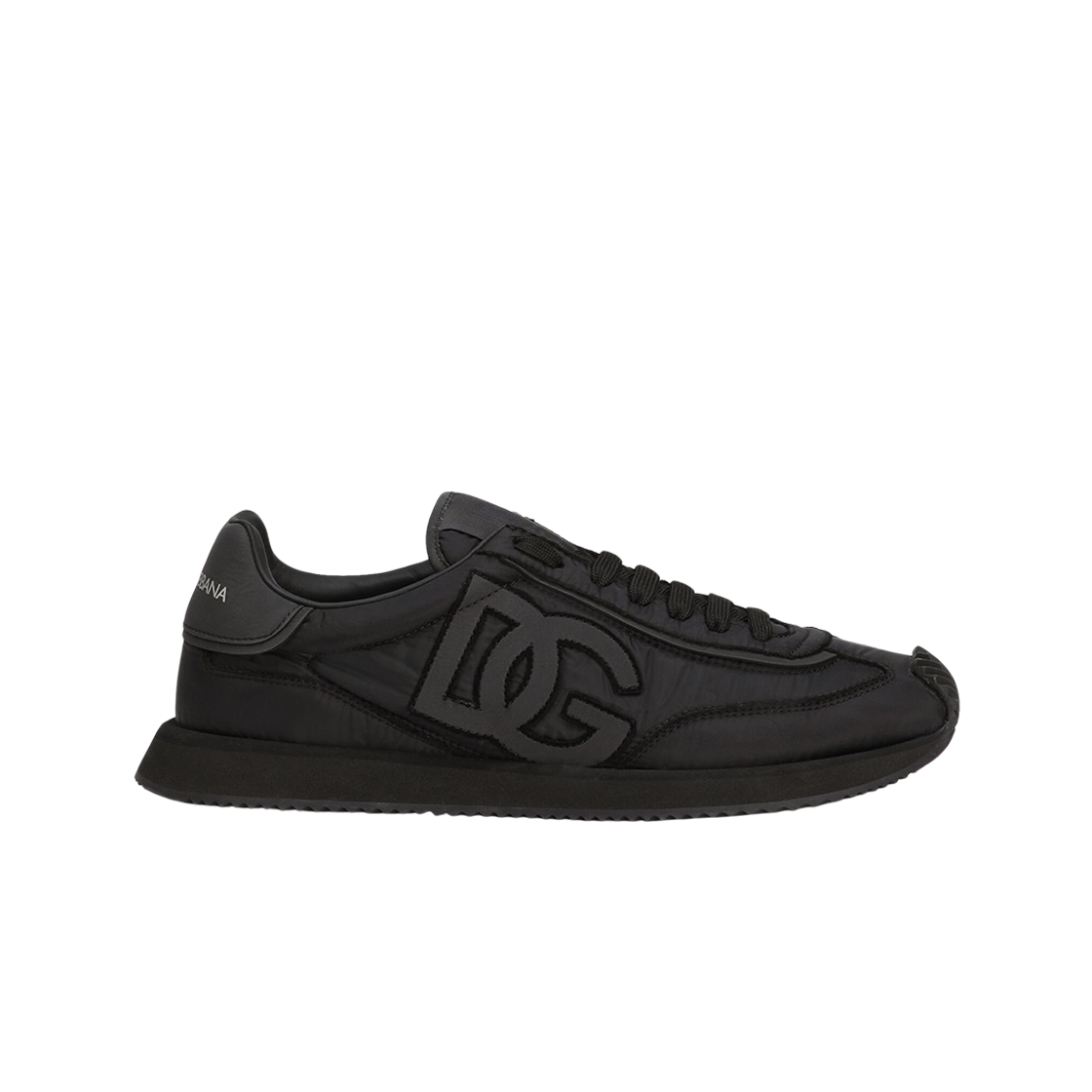 CS2288AF99280999 Dolce & Gabbana DG Cushion Fabric Sneakers Black