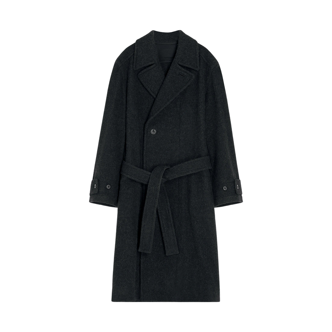 르메르 소프트 울 알파카 코트 블랙(Lemaire Soft Wool Alpaca Coat Black)