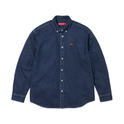 Supreme Small Box Denim Shirt Indigo - 25FW