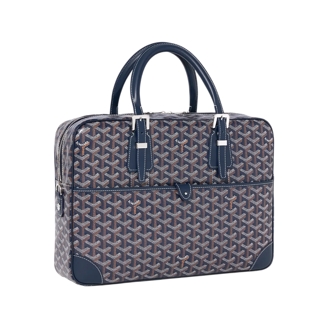 - Goyard Ambassade MM Document Case Navy Blue