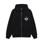 Stussy Built To Last Zip Hoodie Black