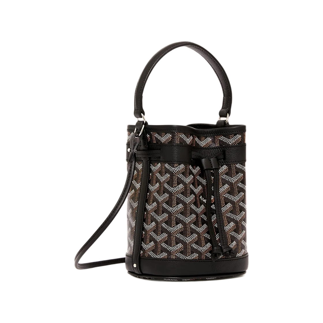 고야드 쁘띠 플로 미니 버킷백 블랙(Goyard Petit Flot Mini Bucket Bag Black)