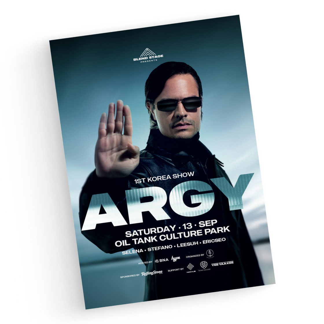 ARGY 한국 첫 내한 공연 GA(ARGY 1st KOREA SHOW GA)