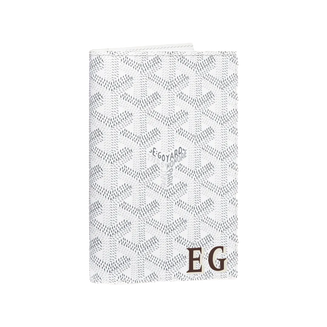 고야드 그르넬 패스포트 커버 이니셜 화이트(Goyard Grenelle Passport Cover Initials White) - 1